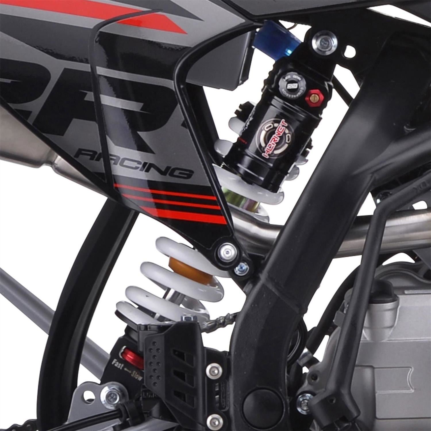 M2R RS-R 140 140cc 17/14 88cm Black/Grey Dirt Bike image 11