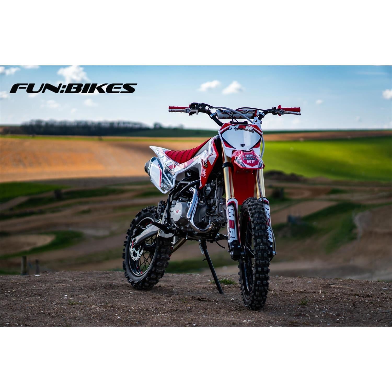 M2R RF125 S2 125cc 17/14 86cm Red Dirt Bike image 4