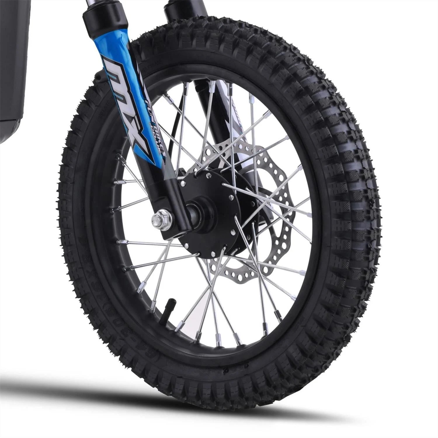 FunBikes MX1000 1000w 36v 62cm Lithium Blue Electric Kids Dirt Bike image 9