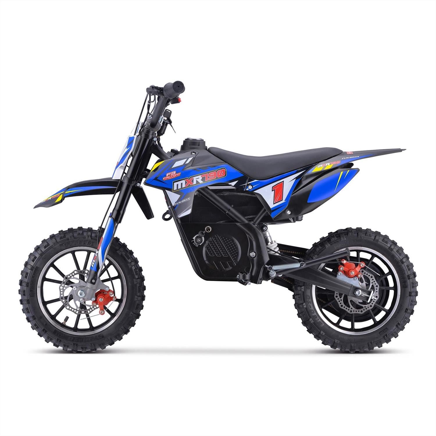 FunBikes MXR 790w(MP)36v Li 10/10 61cm Blue Kids Electric Dirt Bike image 3