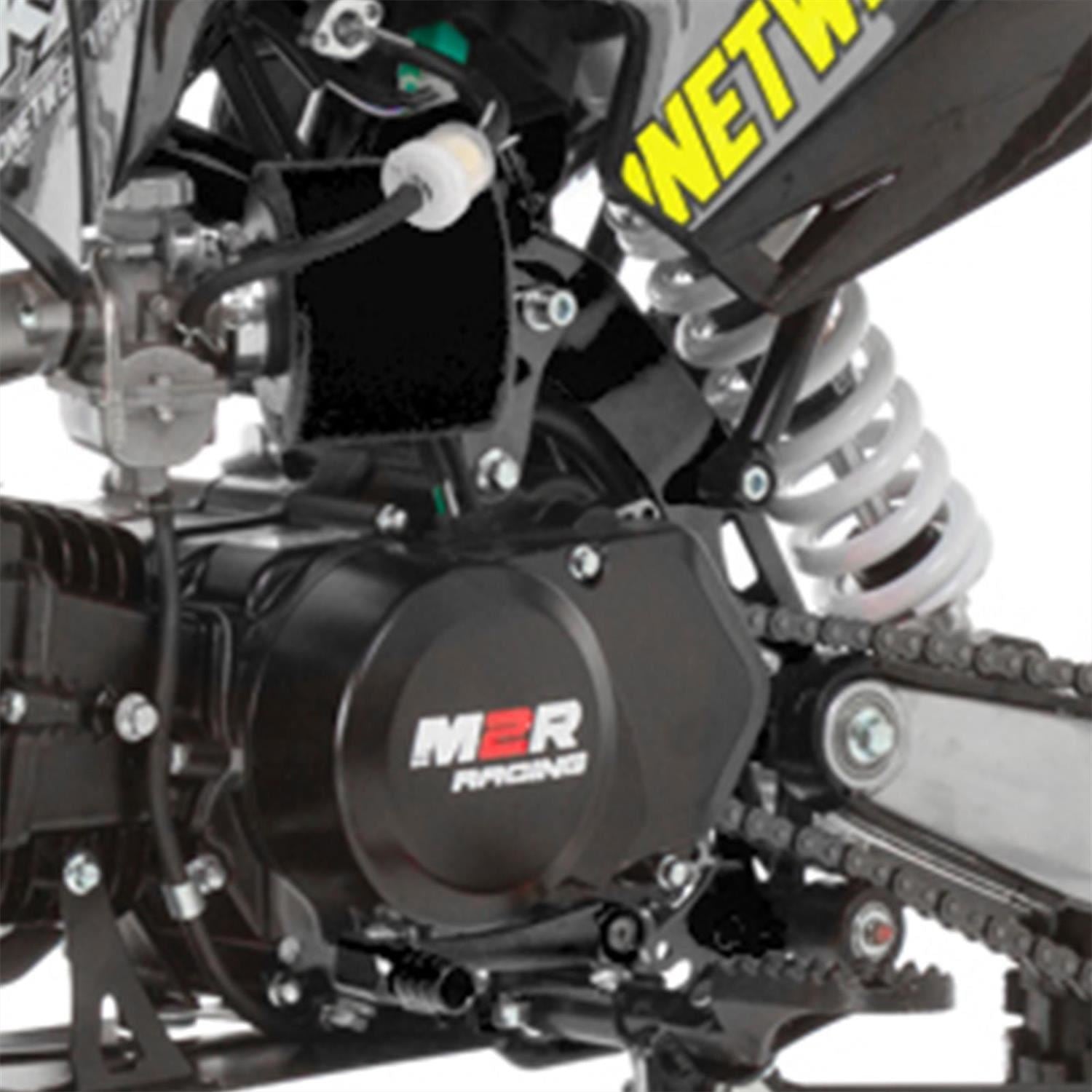 M2R Racing KXF125 120cc 14/12 76cm Black Grey Pit Bike image 10