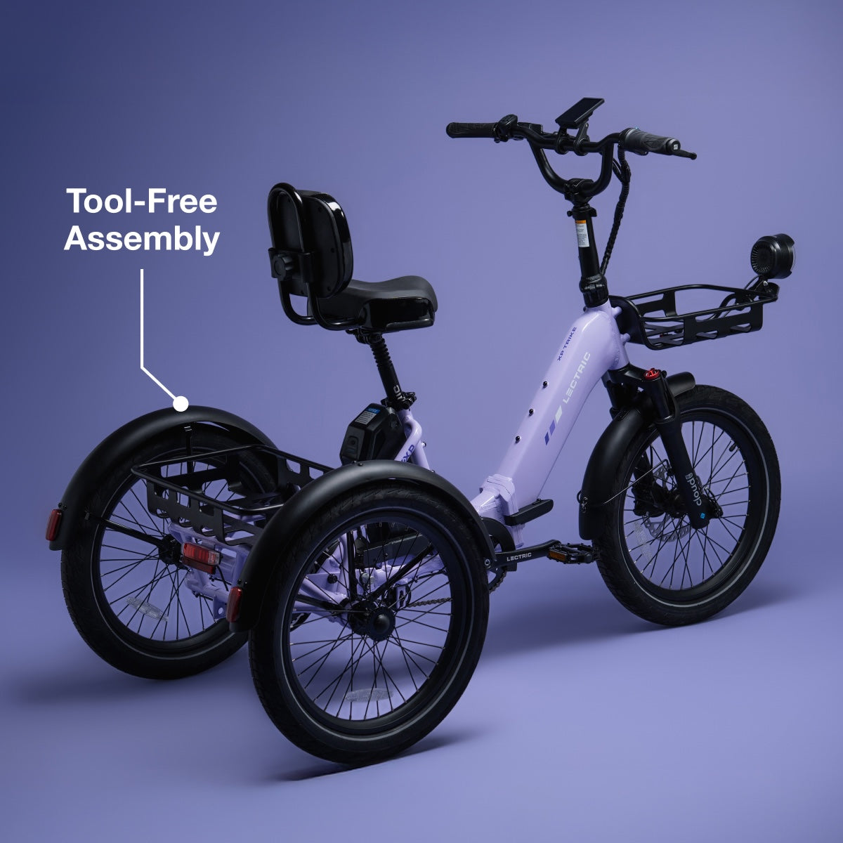 XP Trike2 750 Lavender Haze eTrike